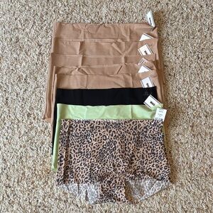 Victoria's Secret Pink No-Show Boyshort Panty x8